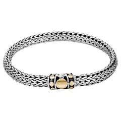 John Hardy Dot Deco Sterling Silver Chain Bracelet LIQUIDATION SALE