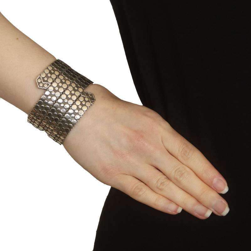 John Hardy Dot Dreifach-Wickelarmband 6 3/4