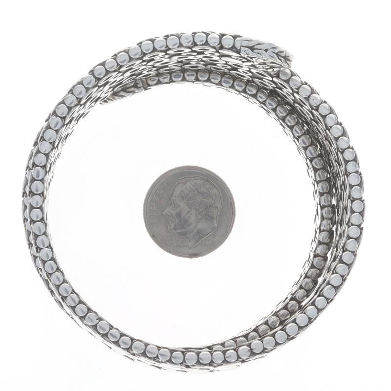 John Hardy Dot Dreifach-Wickelarmband 6 3/4