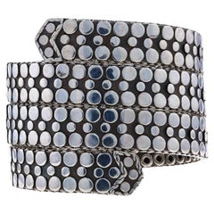 John Hardy Bracciale Dot Dot Triple Wrap 6 3/4" - A. Silver 925