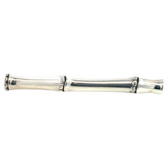 John Hardy Estate Bamboo Brooch Pin Sterling Silver