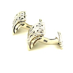 John Hardy Estate Cufflinks Sterling Silver