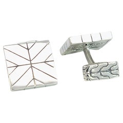 John Hardy Estate Cufflinks Sterling Silver