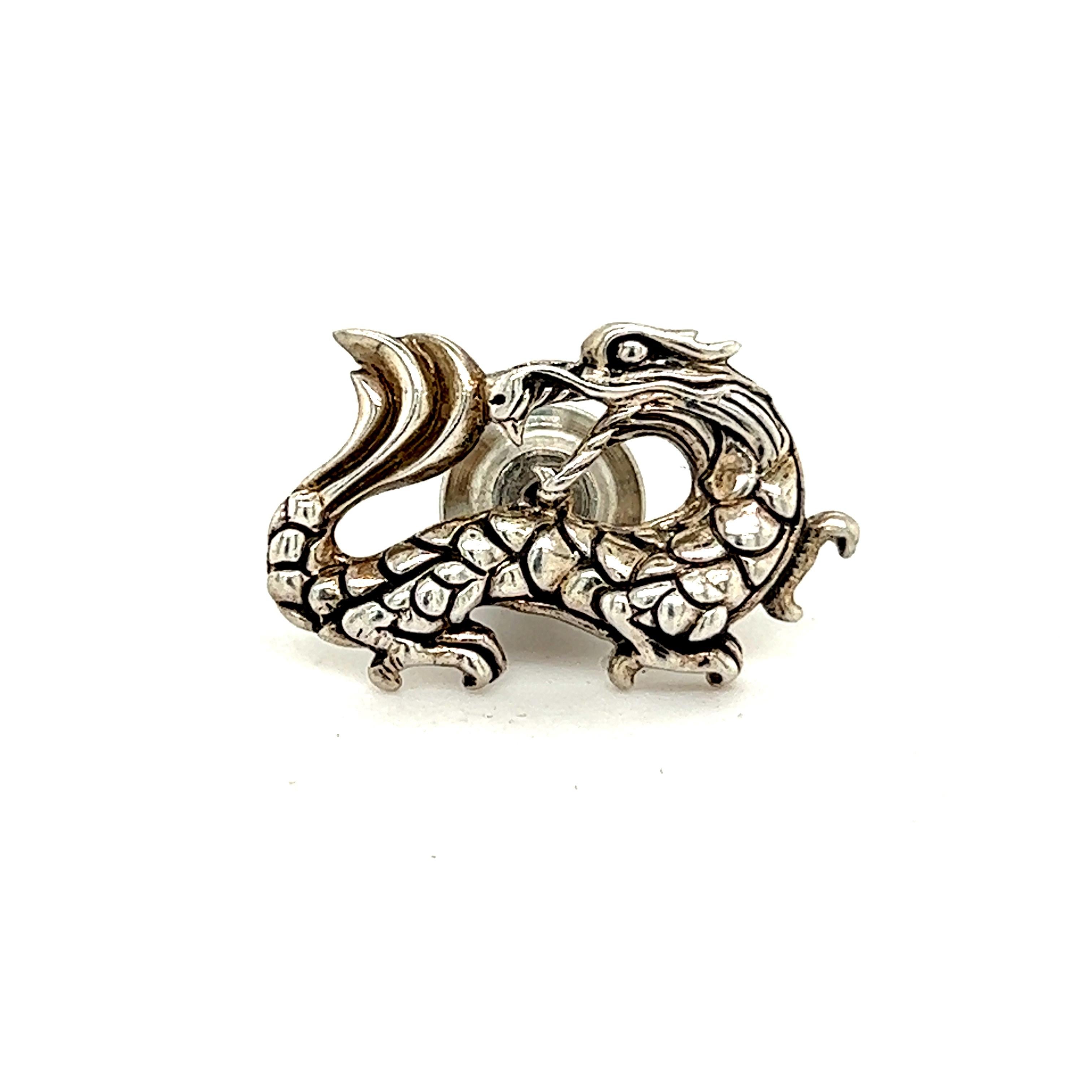John Hardy Estate Dragon Brooch Pin Sterling Silver JH34

TRUSTED SELLER SINCE 2002

PLEASE SEE OUR HUNDREDS OF POSITIVE FEEDBACKS FROM OUR CLIENTS!!

FREE SHIPPING!!

DETAILS
Style: Dragon brooch
Weight: 3.14 Grams
Metal: Sterling Silver

The John