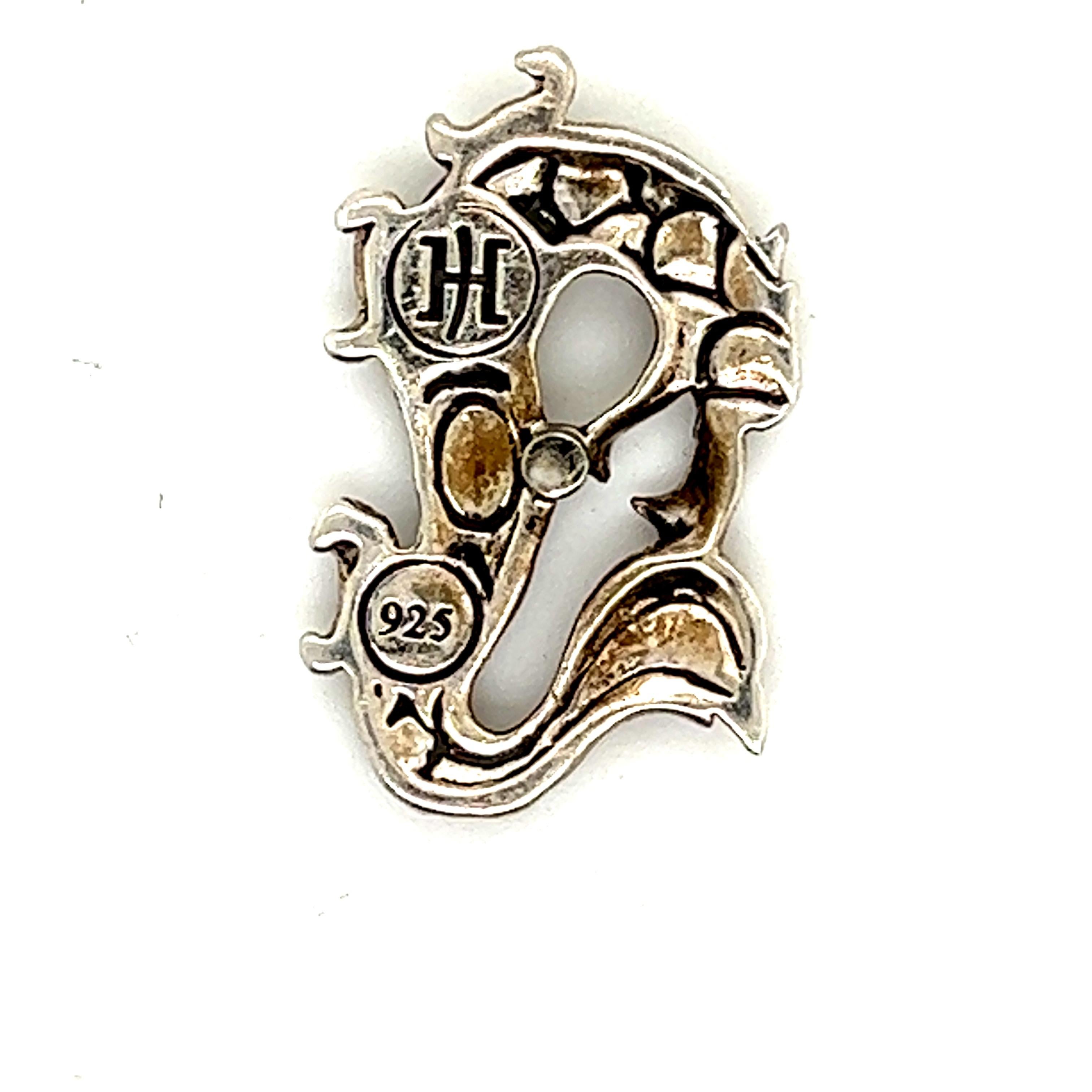 silver dragon brooch