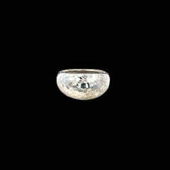 John Hardy Estate Cúpula martillada Anillo de mujer Tamaño 6,5 Plata de ley Estate