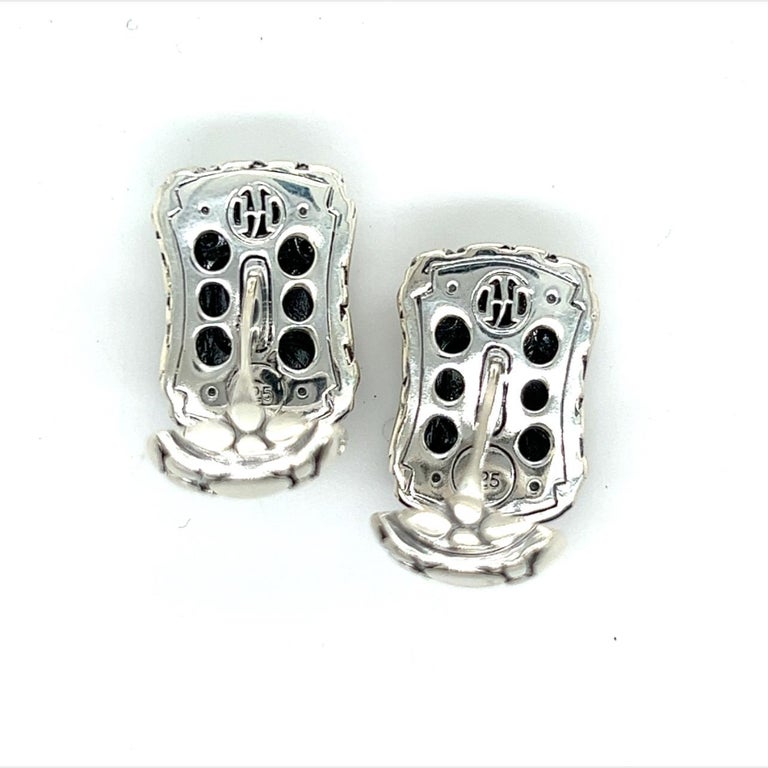 John Hardy Estate Men Cufflinks Sterling Silver For Sale at 1stDibs