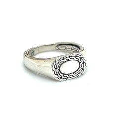 John Hardy Estate Ring 5 Silver