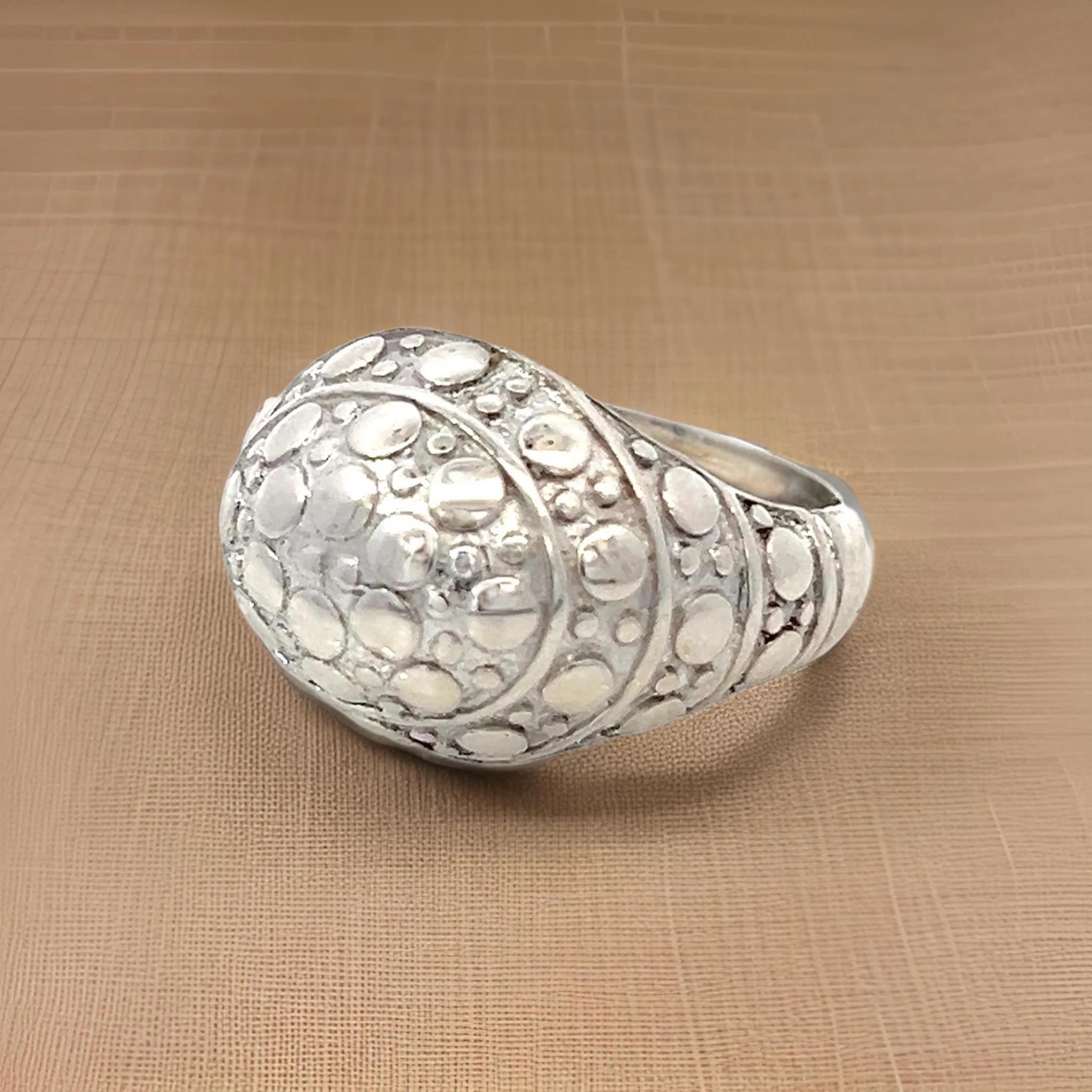Anillo de plata de ley John Hardy Estate talla 6,5, 9,7 gramos en Bueno Estado en Brooklyn, NY