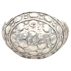 Anillo de plata de ley John Hardy Estate talla 6,5, 9,7 gramos