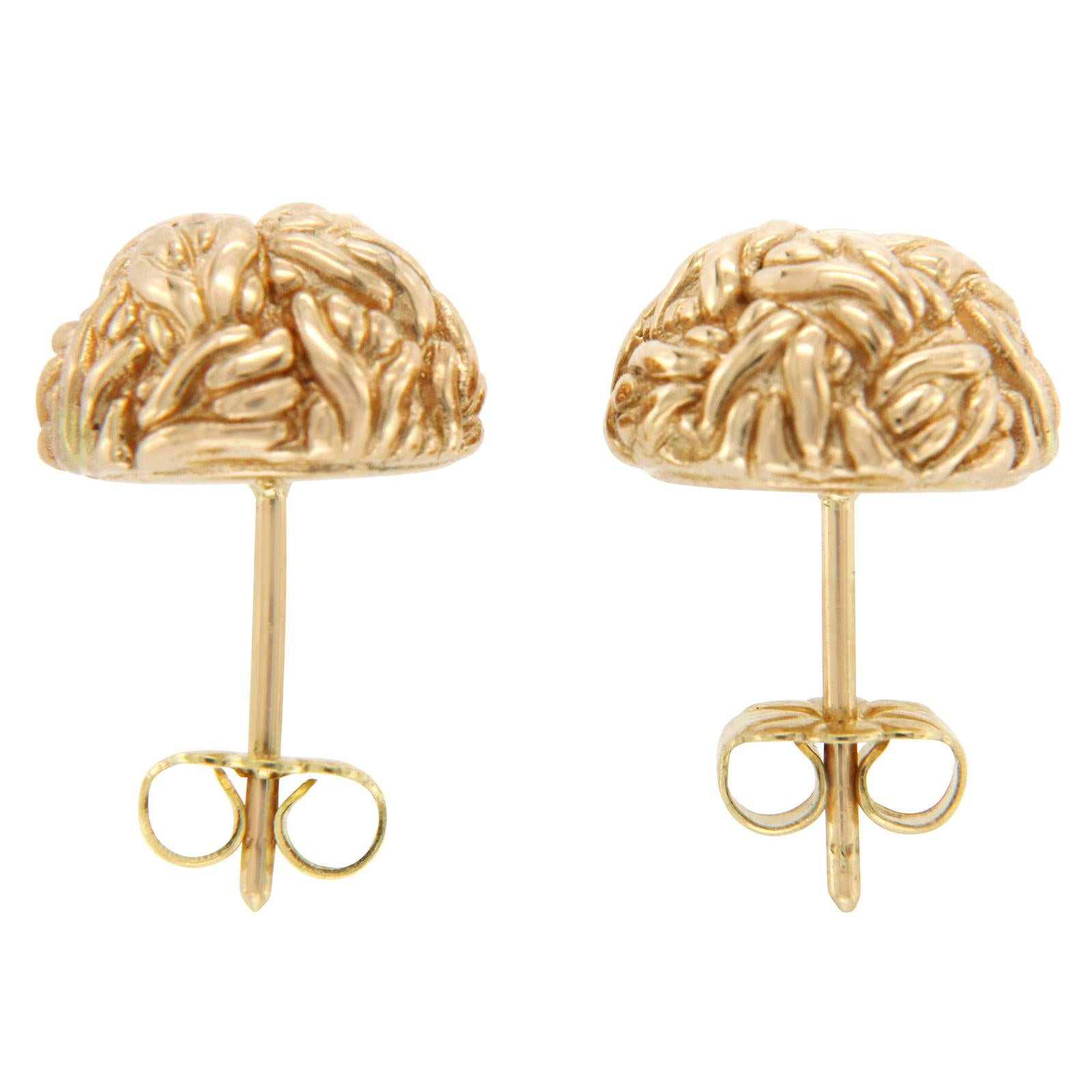 Type: Earrings
Height: 11.5 mm
Width: 11.5 mm
Metal: Yellow Gold
Metal Purity: 18K
Retail Price:$695
Hallmarks: John Hardy 750
Total Weight: 3.5 Grams
Stone Type: None
Condition: Pre Owned
Stock Number: ED31