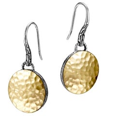 John Hardy Hammered Drop Earring EZ7154