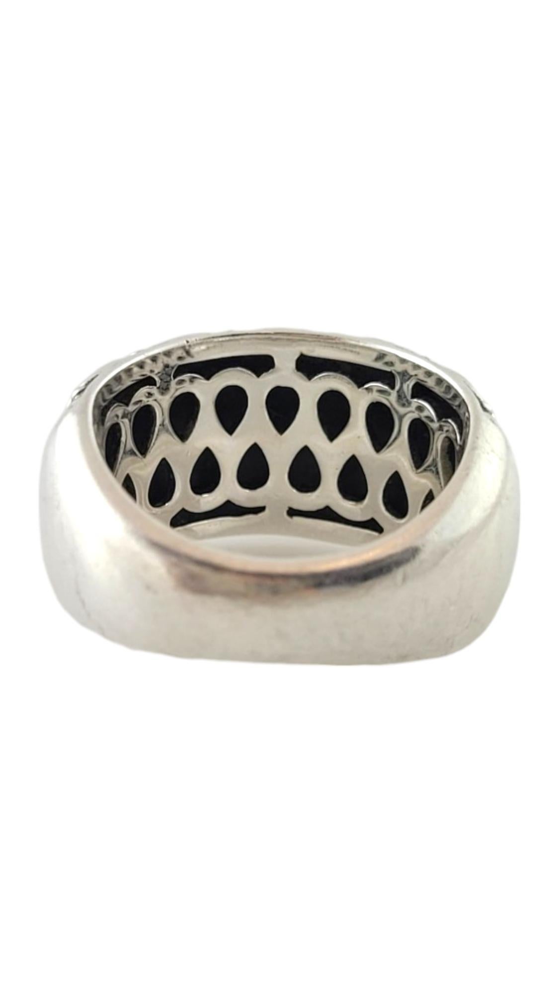 John Hardy JAi 14K Yellow Gold Sterling Silver Lotus Petal Band Size 7 #17491 In Good Condition In Washington Depot, CT