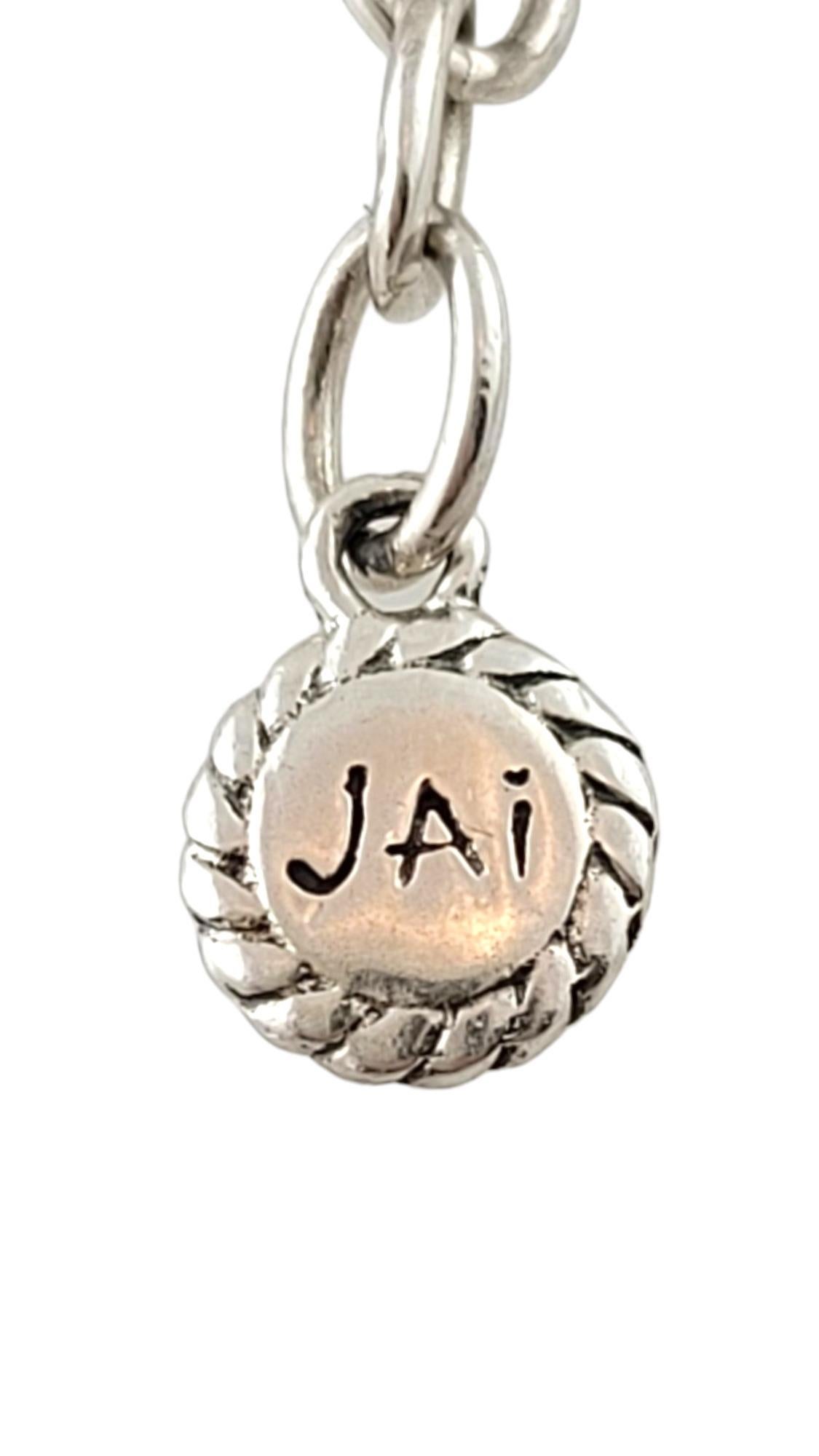 Women's John Hardy JAi Sterling Silver Bead Box Chain Necklace #17461