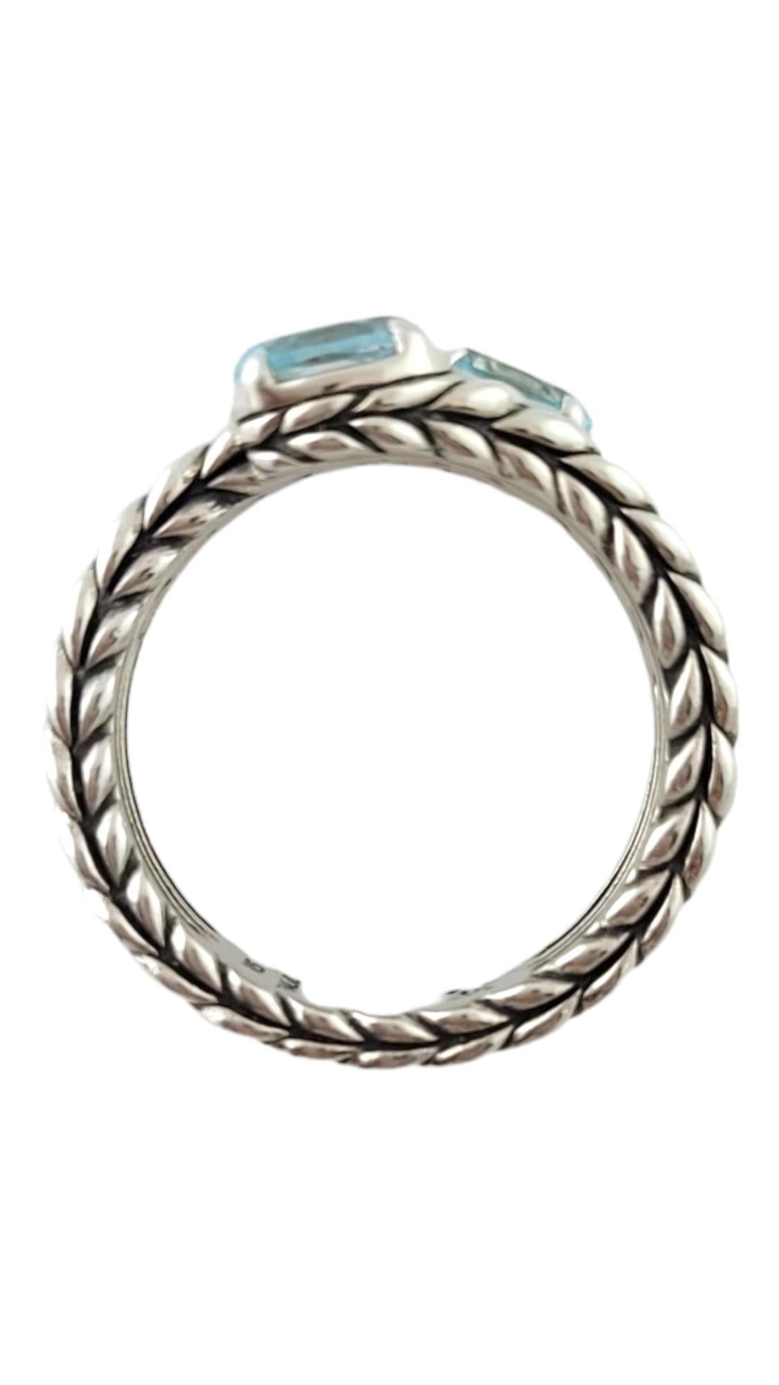 john hardy blue topaz ring