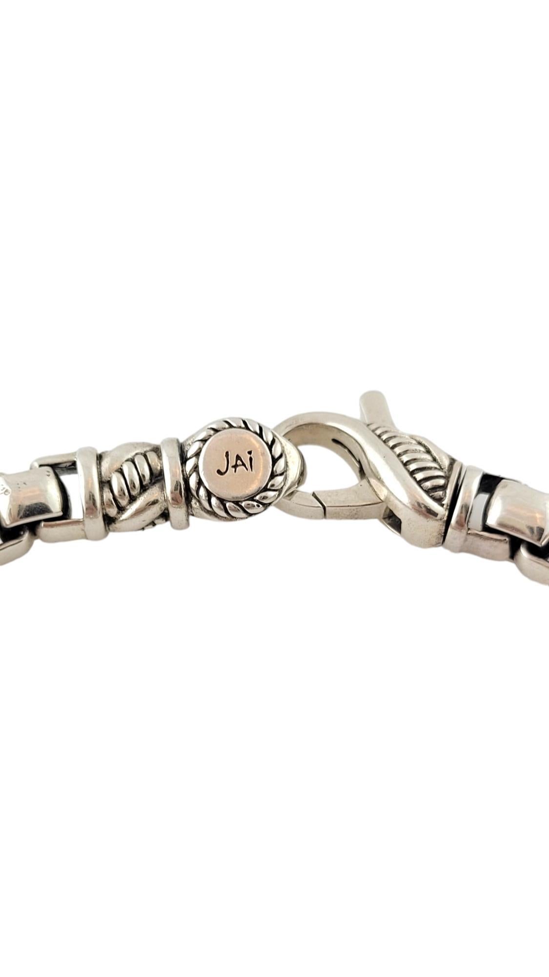 jai sterling silver bracelet