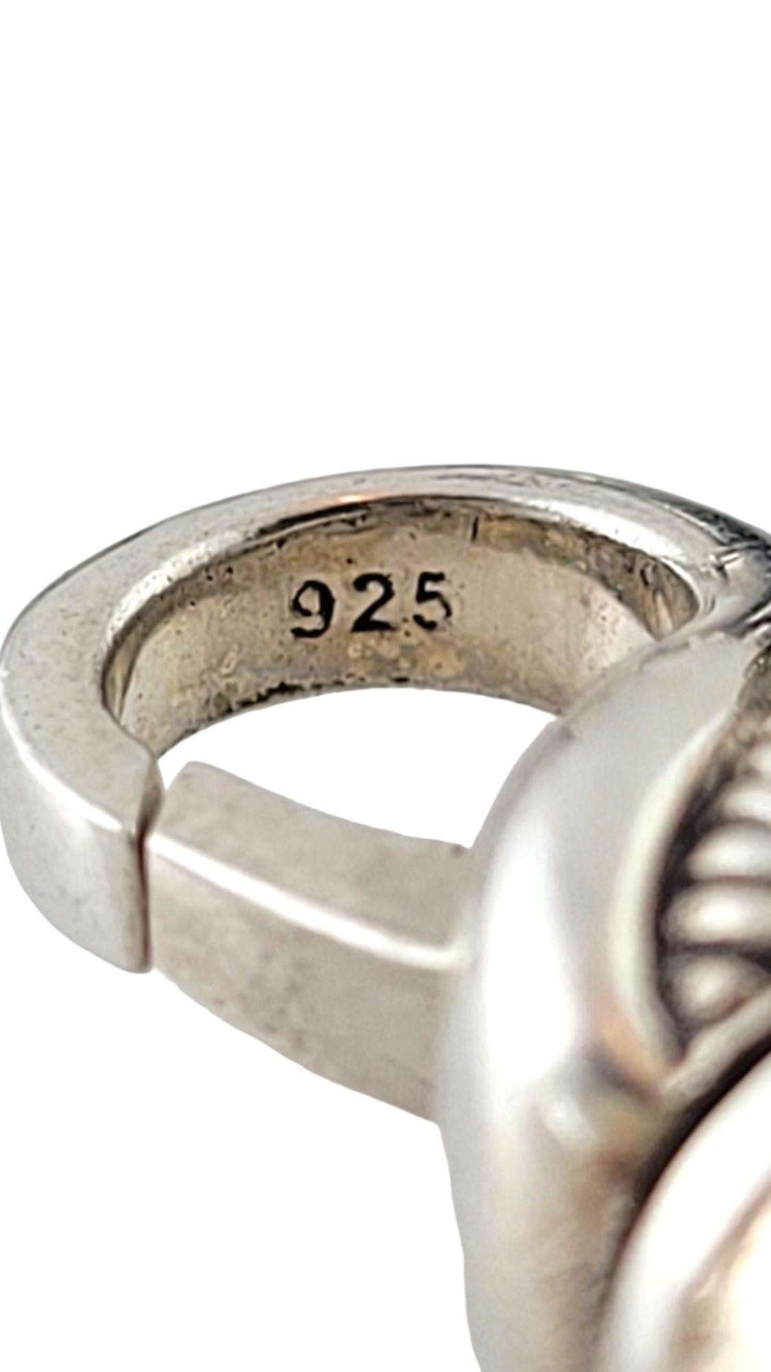 Women's John Hardy JAi Sterling Silver Round Box Link Bracelet #17476