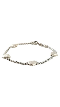 John Hardy JAi Sterling Silver Symbols of Love Bracelet #17472