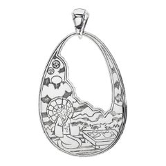 John Hardy Kali Collection Sterling Silver Pendant