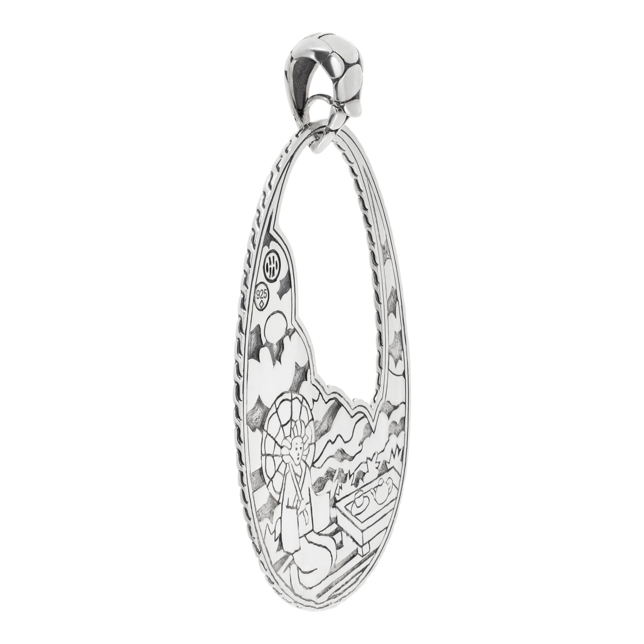 Women's John Hardy Kali Collection Sterling Silver Pendant