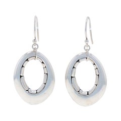 John Hardy Kali Oval Drop Earrings - Sterling Silver 925 Dangles Pierced