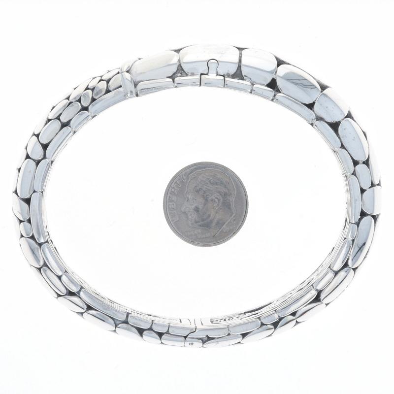 John Hardy Kali Overlap Bracelet jonc à charnière 6 3/4