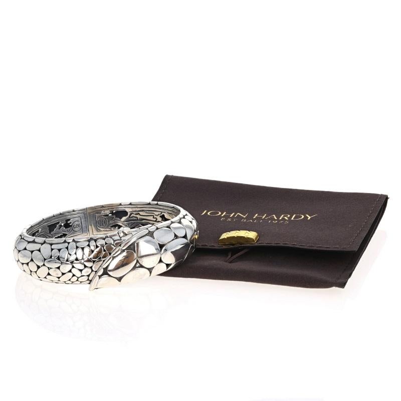 John Hardy Kali Overlap Bracelet jonc à charnière 6 3/4