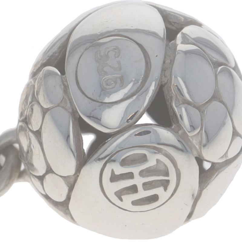 John Hardy Kali Kieselstein Ball Charme Armband 7 1/4