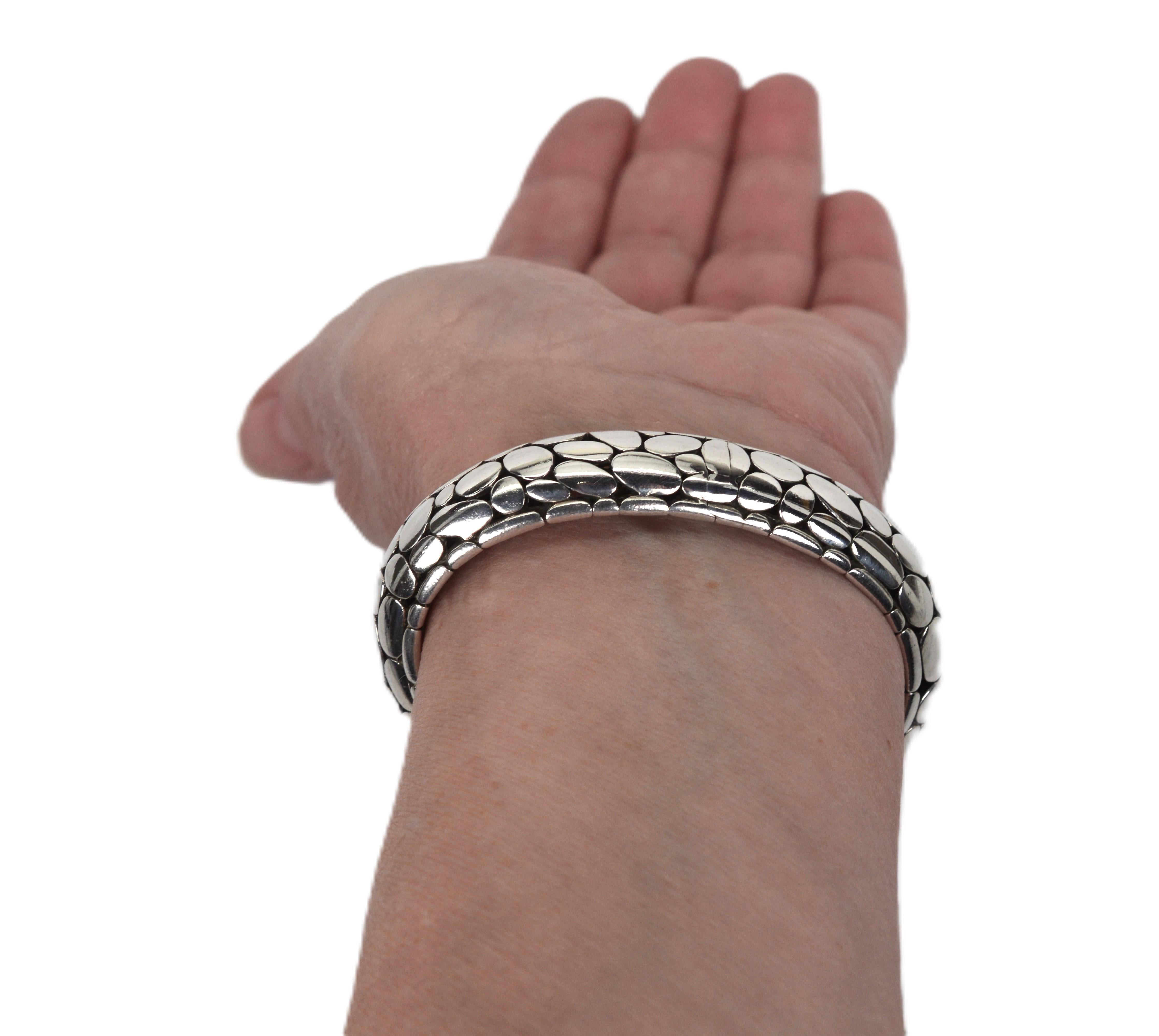 I John Hardy - Bracelet à motif de galets Kali en vente 6