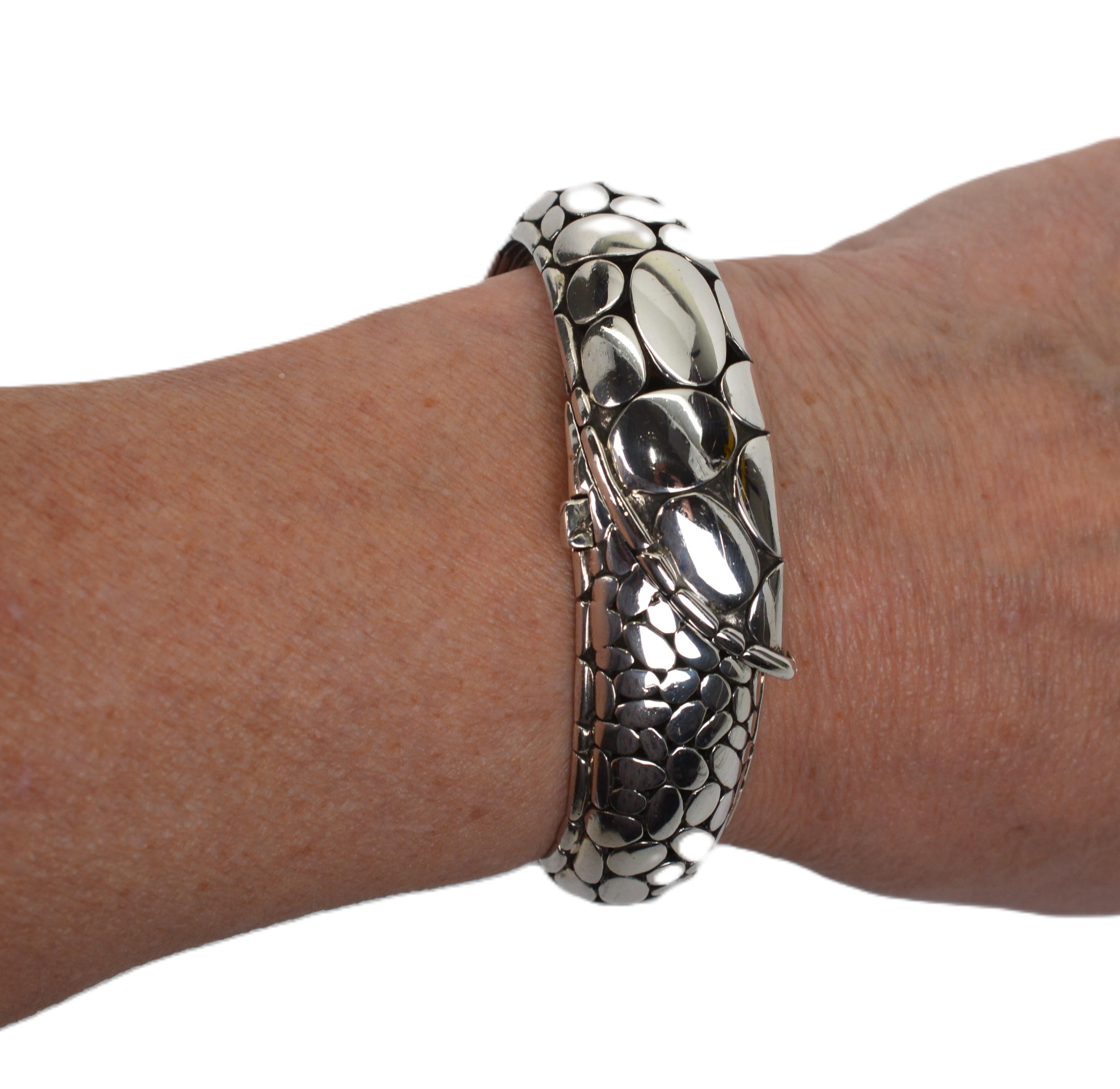 I John Hardy - Bracelet à motif de galets Kali en vente 7