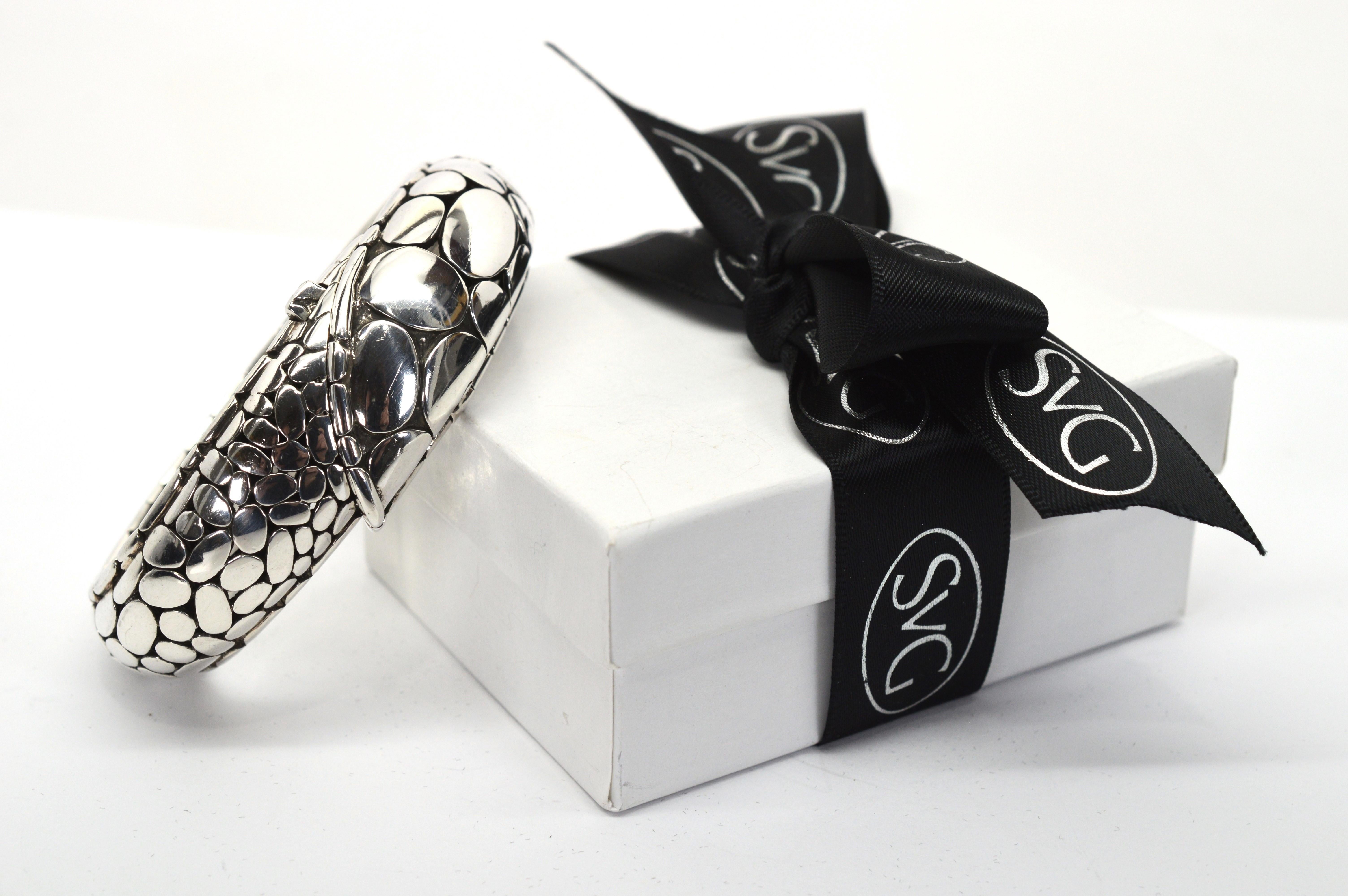 I John Hardy - Bracelet à motif de galets Kali en vente 8
