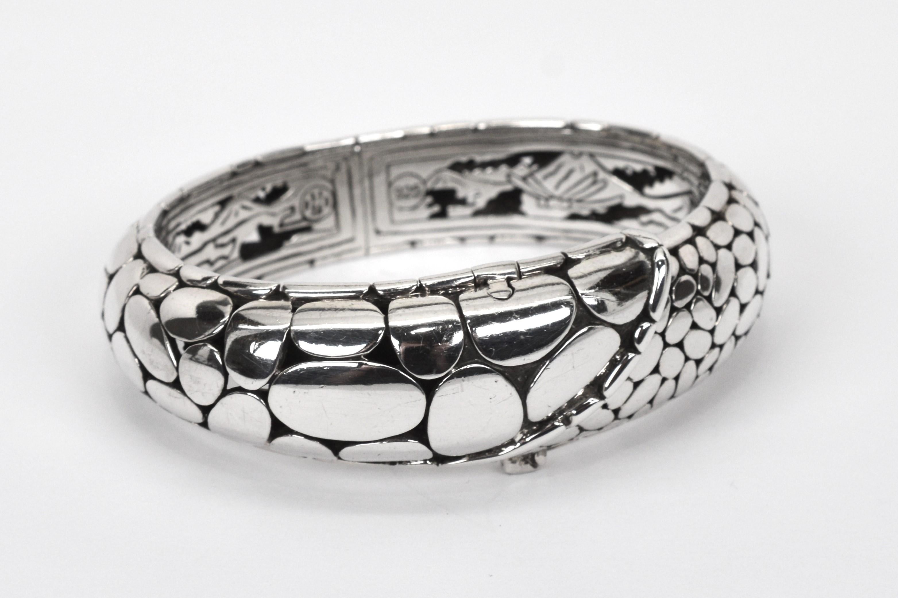 I John Hardy - Bracelet à motif de galets Kali Bon état - En vente à Mount Kisco, NY