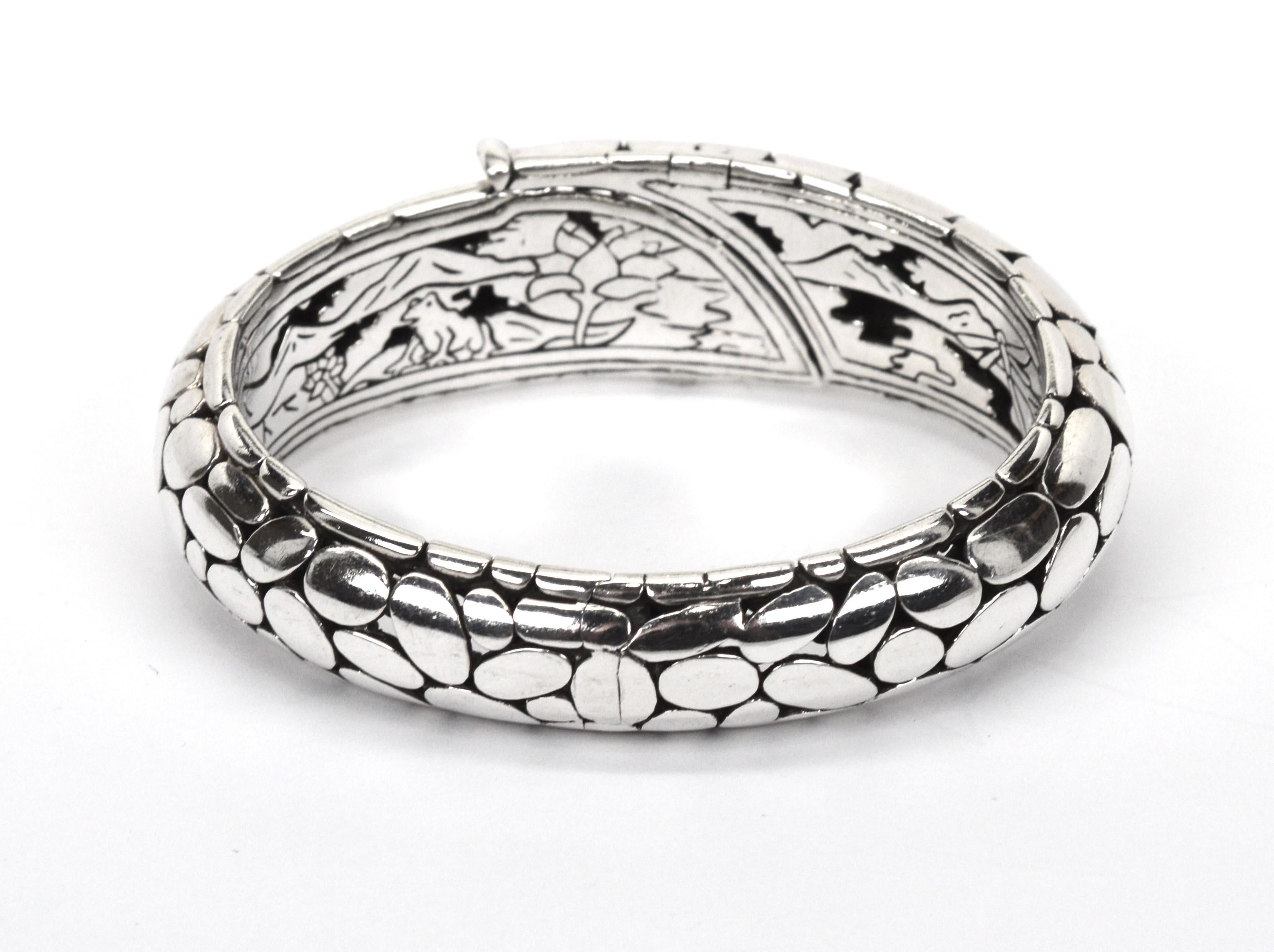 I John Hardy - Bracelet à motif de galets Kali en vente 1