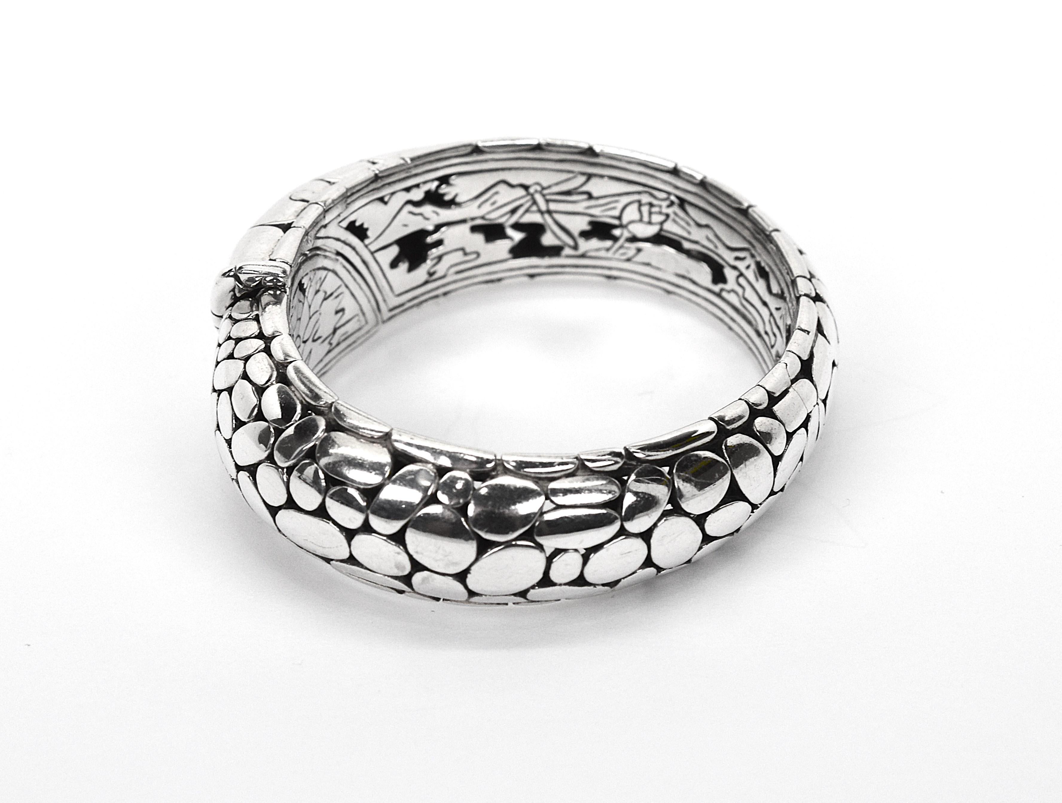 I John Hardy - Bracelet à motif de galets Kali en vente 2
