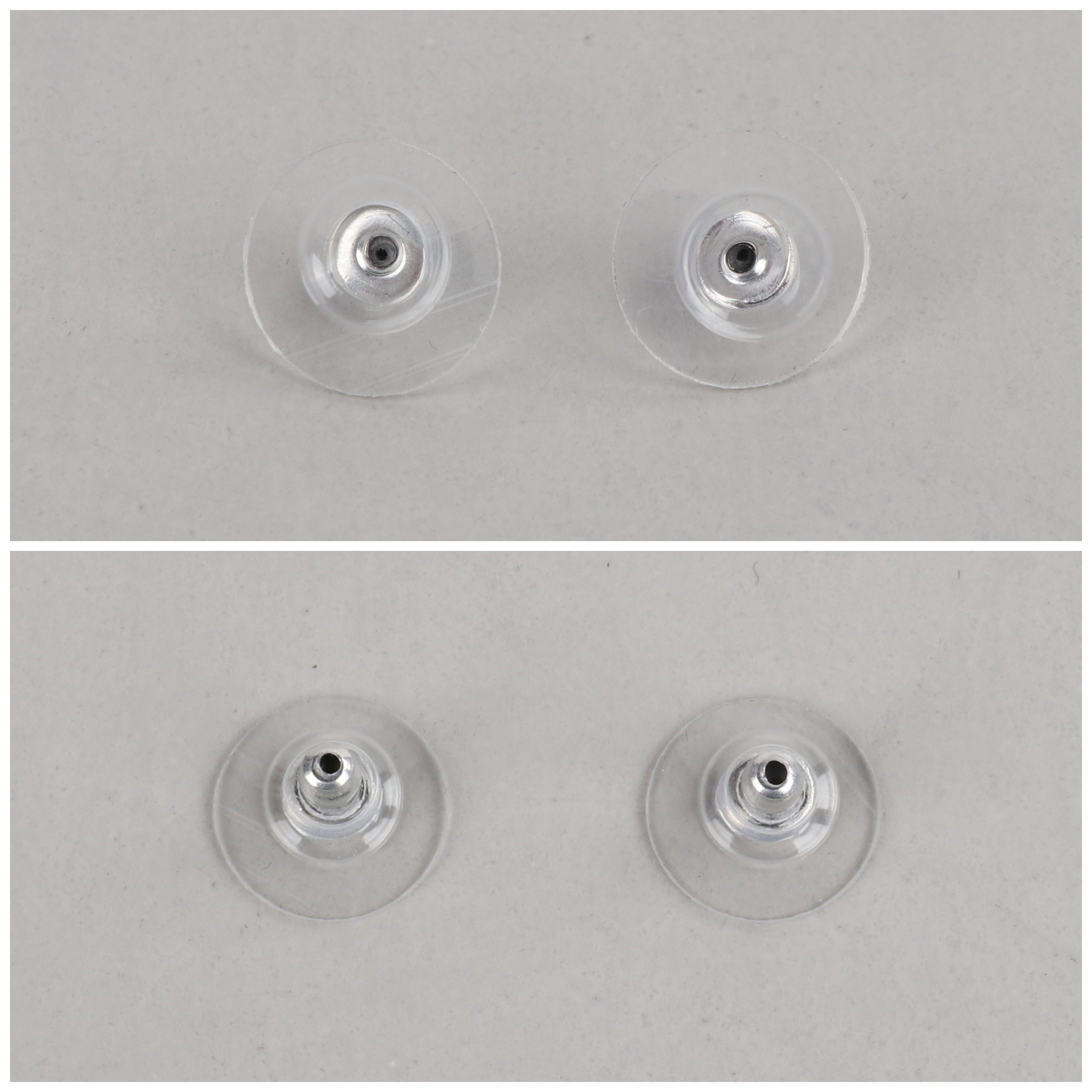 Women's JOHN HARDY “Kali” Sterling Silver Carved Pebble Dot Small Hoop Earrings w/Box