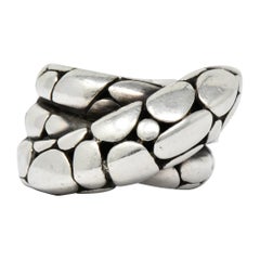 John Hardy Kali Sterling Silver Dot Band Ring