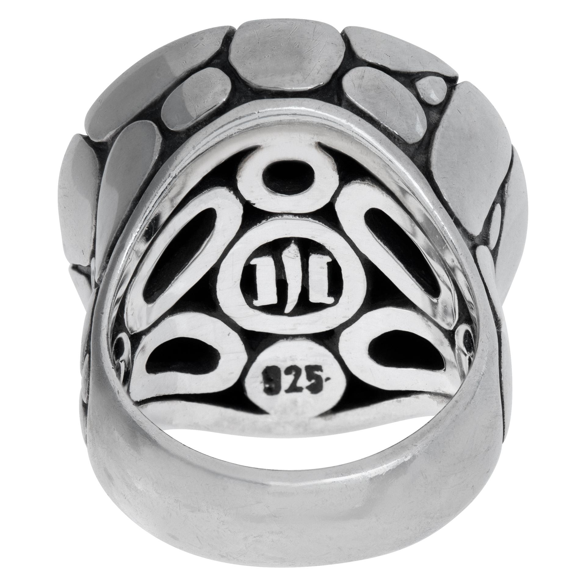 John Hardy Kali sterling silver ring In Excellent Condition For Sale In Surfside, FL