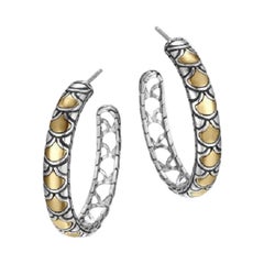 John Hardy Legends Collection Naga Medium Hoop Earring, EZ65950