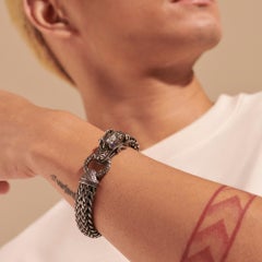 John Hardy Legends Naga Chain Bracelet BMS60295BSPXUL