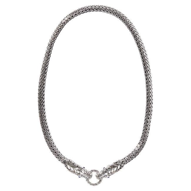 John Hardy Legends Naga 7.5mm Sterling Silver Necklace NBS60213BSPX20 For Sale