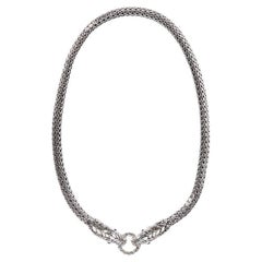 John Hardy Legends Collier Naga en argent sterling de 7,5 mm NBS60213BSPX20