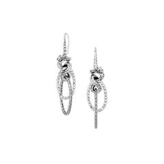 John Hardy Legends Naga Drop Ladies Earring EBS60241BSP