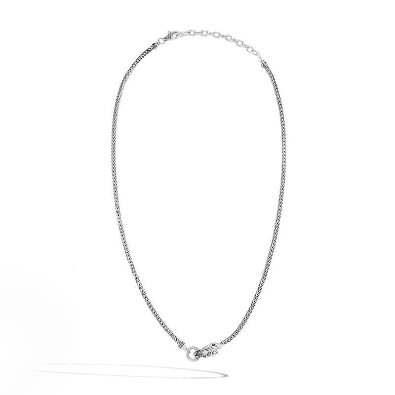John Hardy Legends Naga Necklace with Diamonds NBP6017882BSPDIX In New Condition For Sale In Wilmington, DE