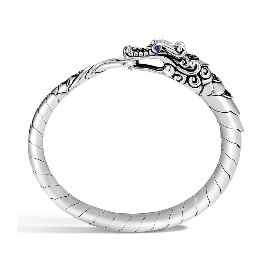 John Hardy Legends Naga Sterling Silver Dragon Bracelet - Liquidation Sale In New Condition For Sale In Feasterville, PA