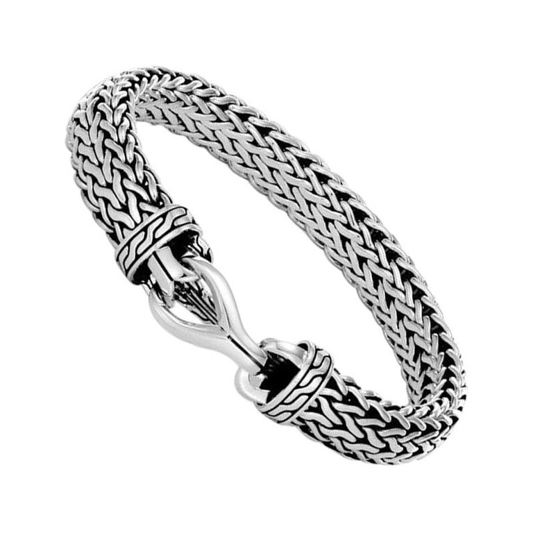 John Hardy Men's Asli Classic Chain Link Bracelet BM90108XM For Sale at