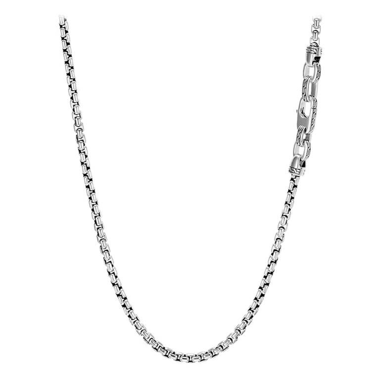 John Hardy Men's Box Chain Necklace NM90265X22