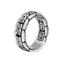 John Hardy Men's Classic Chain Band Ring RM999731X10