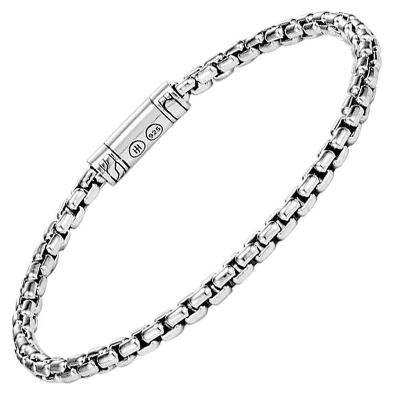 John Hardy Men's Silver Box Chain Bracelet, BM90264XM