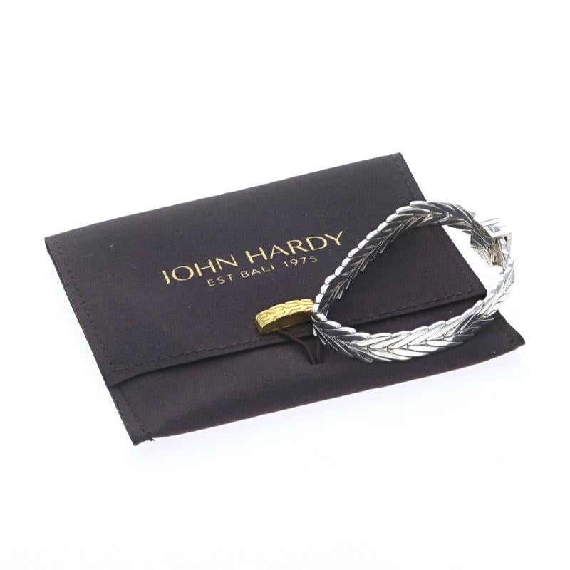 John Hardy Modern Chain Diamond Bracelet 6 3/4
