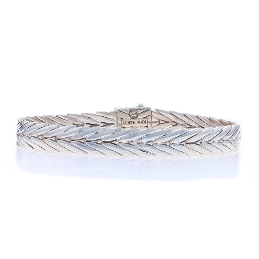 John Hardy Modern Chain Diamond Bracelet 7 1/4